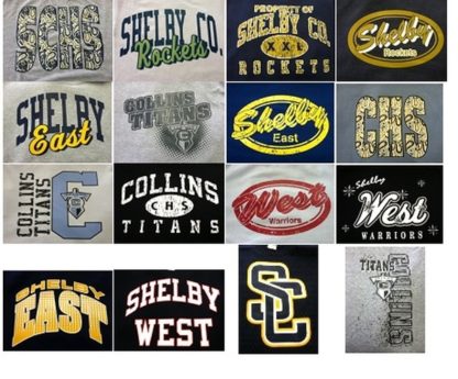 Heat Press Logos – Sports Legends